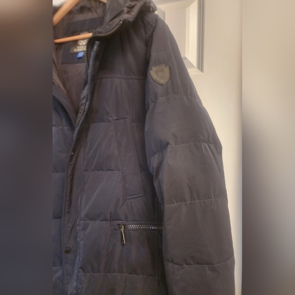 Size L Vince Comuto Men's Long Insulated Warm Winter Coat - Picture 8 of 12